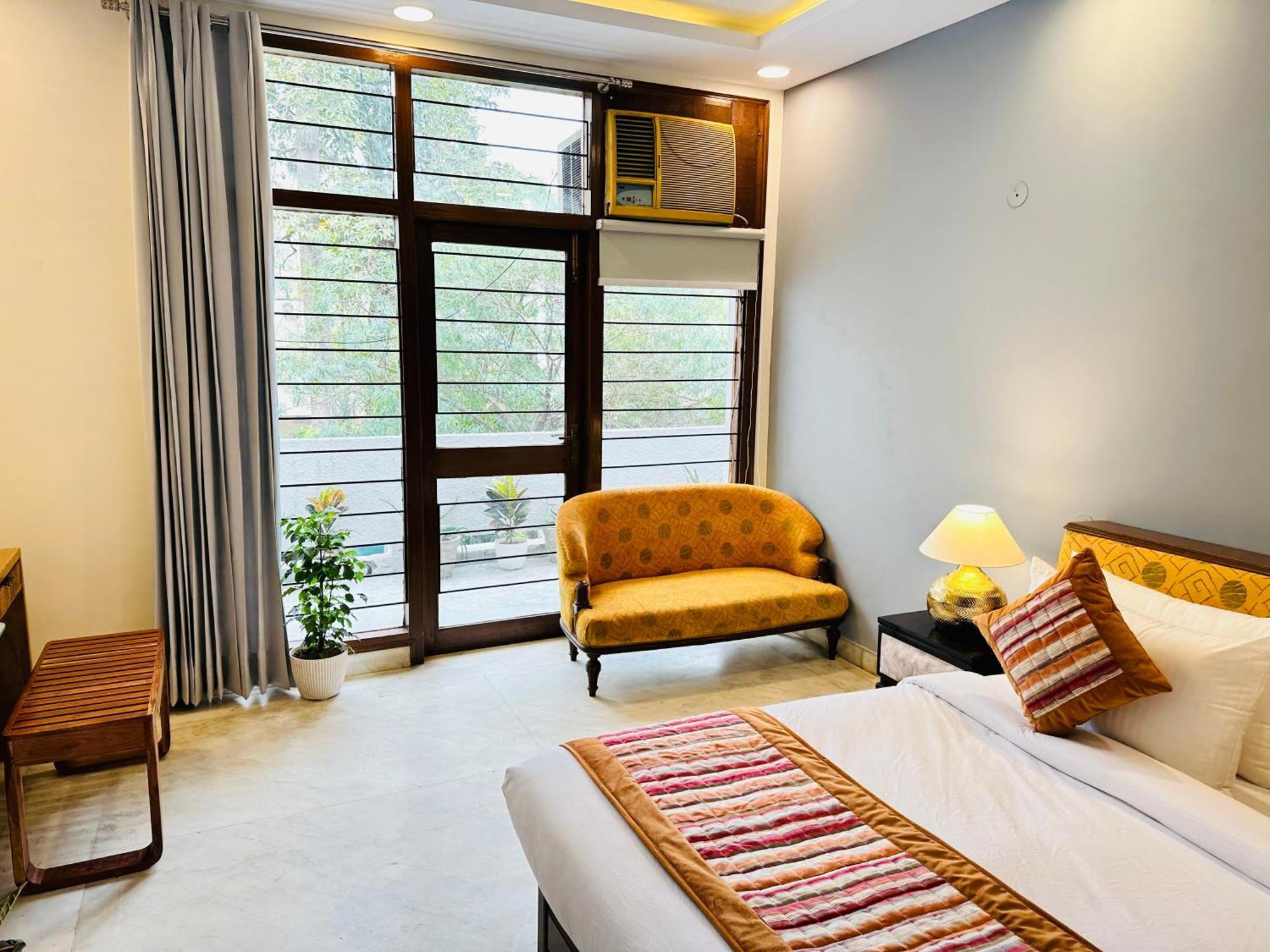 Grove Residency Hauz Khas New Delhi Couple Friendly酒店 外观 照片