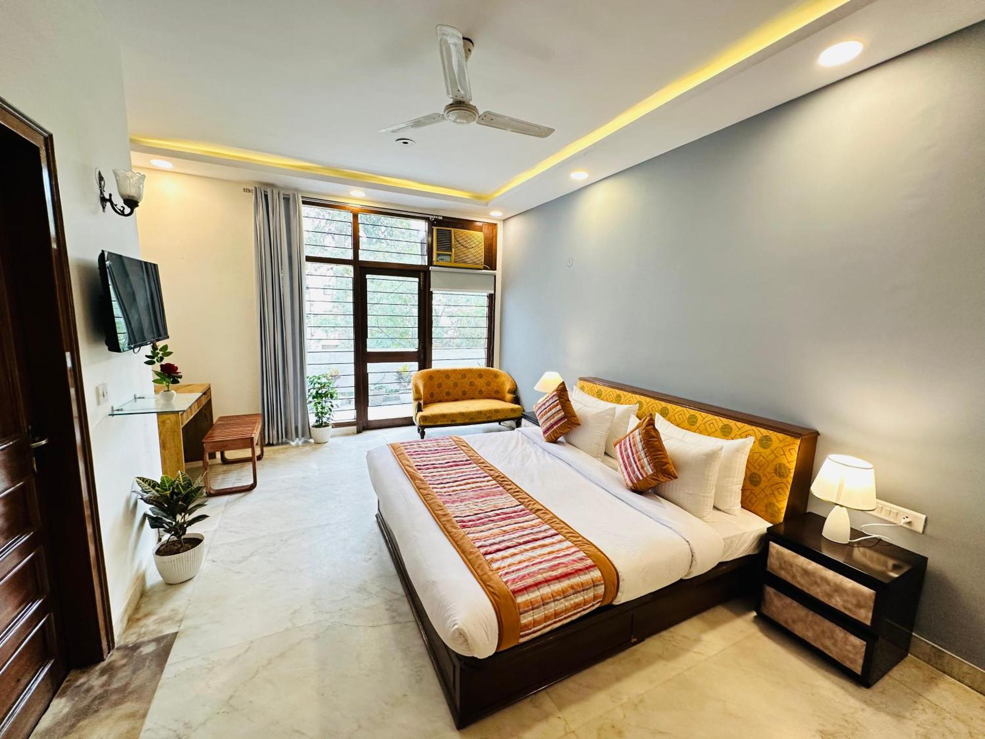 Grove Residency Hauz Khas New Delhi Couple Friendly酒店 外观 照片