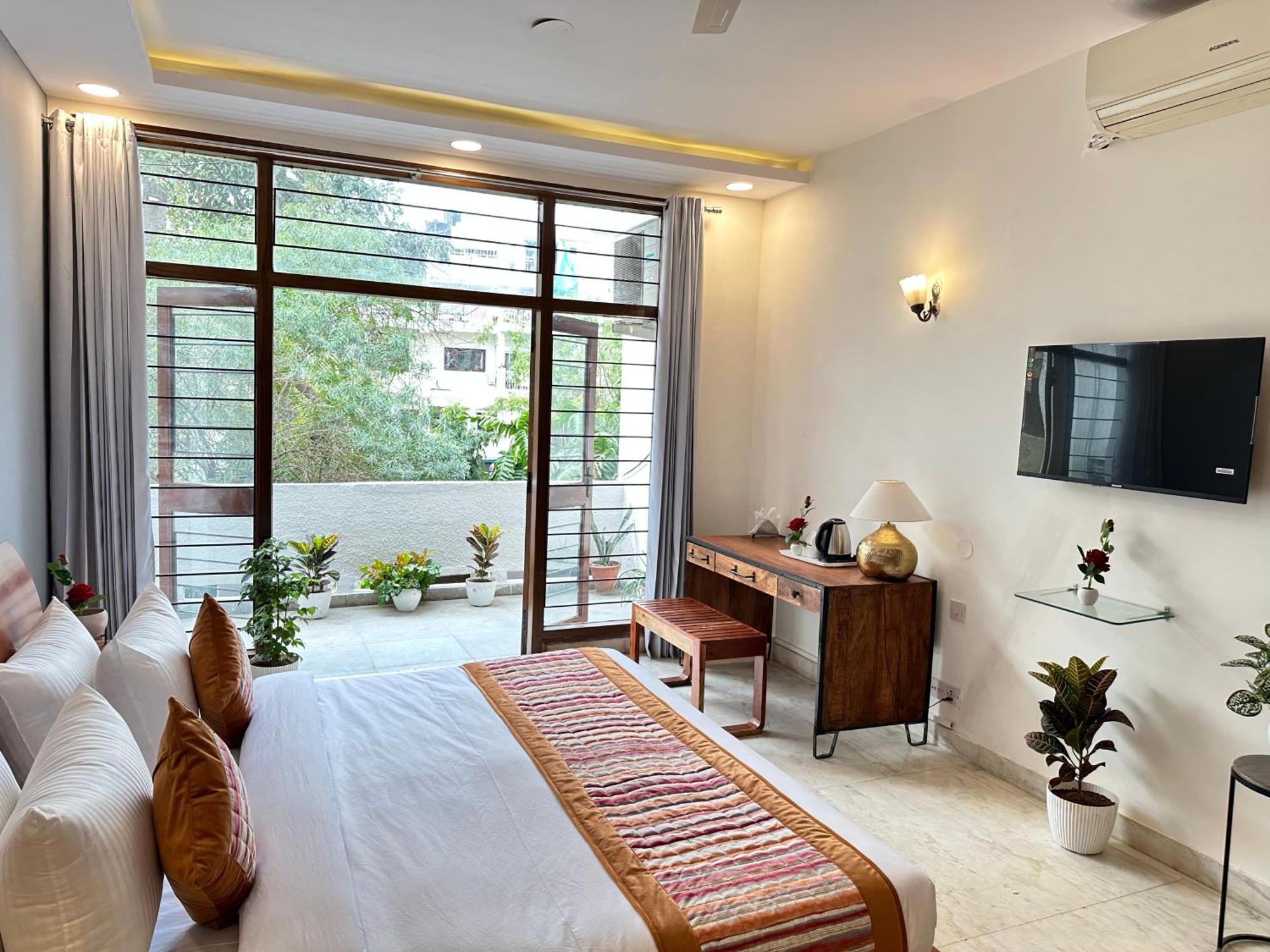 Grove Residency Hauz Khas New Delhi Couple Friendly酒店 外观 照片