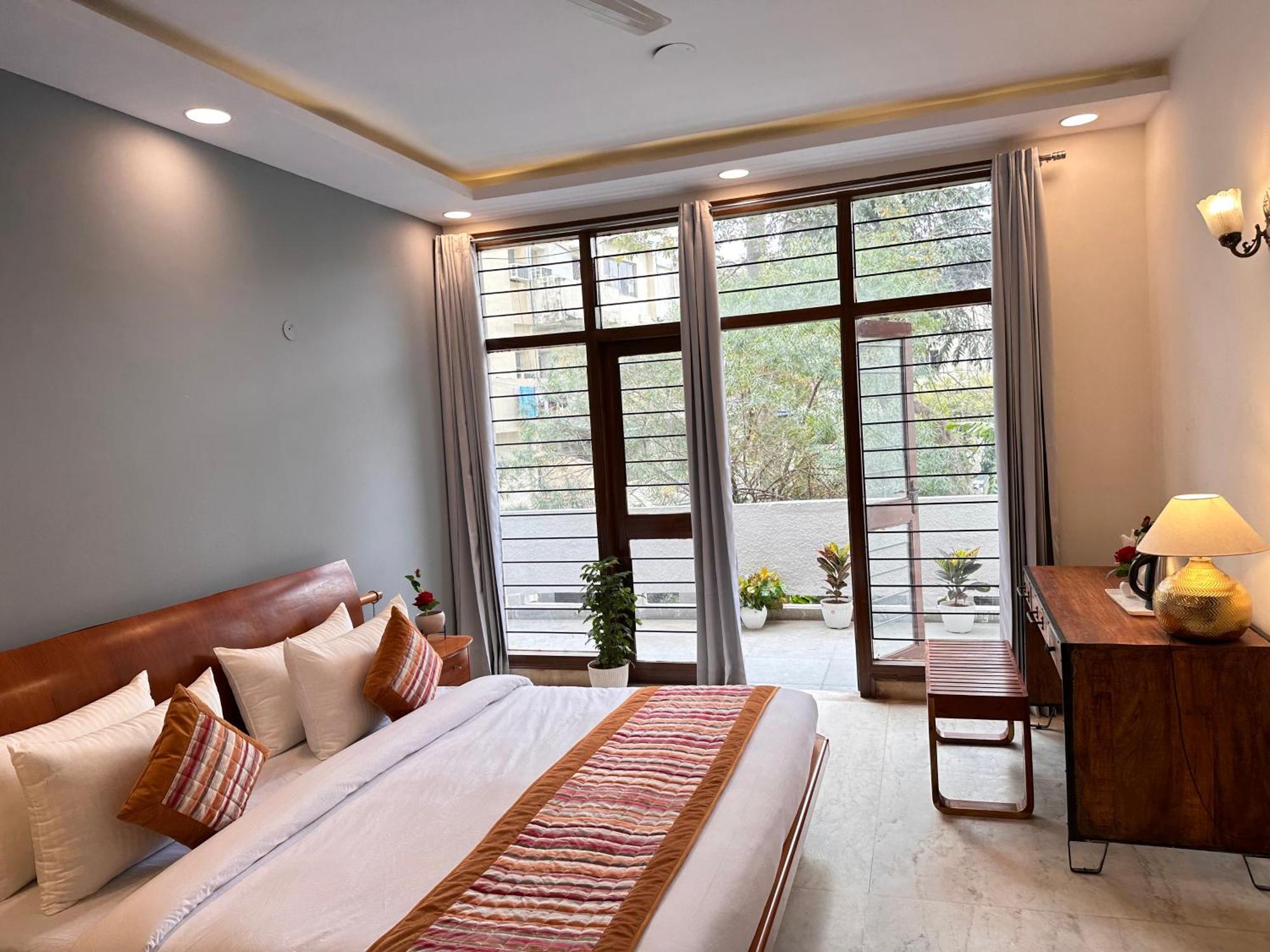 Grove Residency Hauz Khas New Delhi Couple Friendly酒店 外观 照片