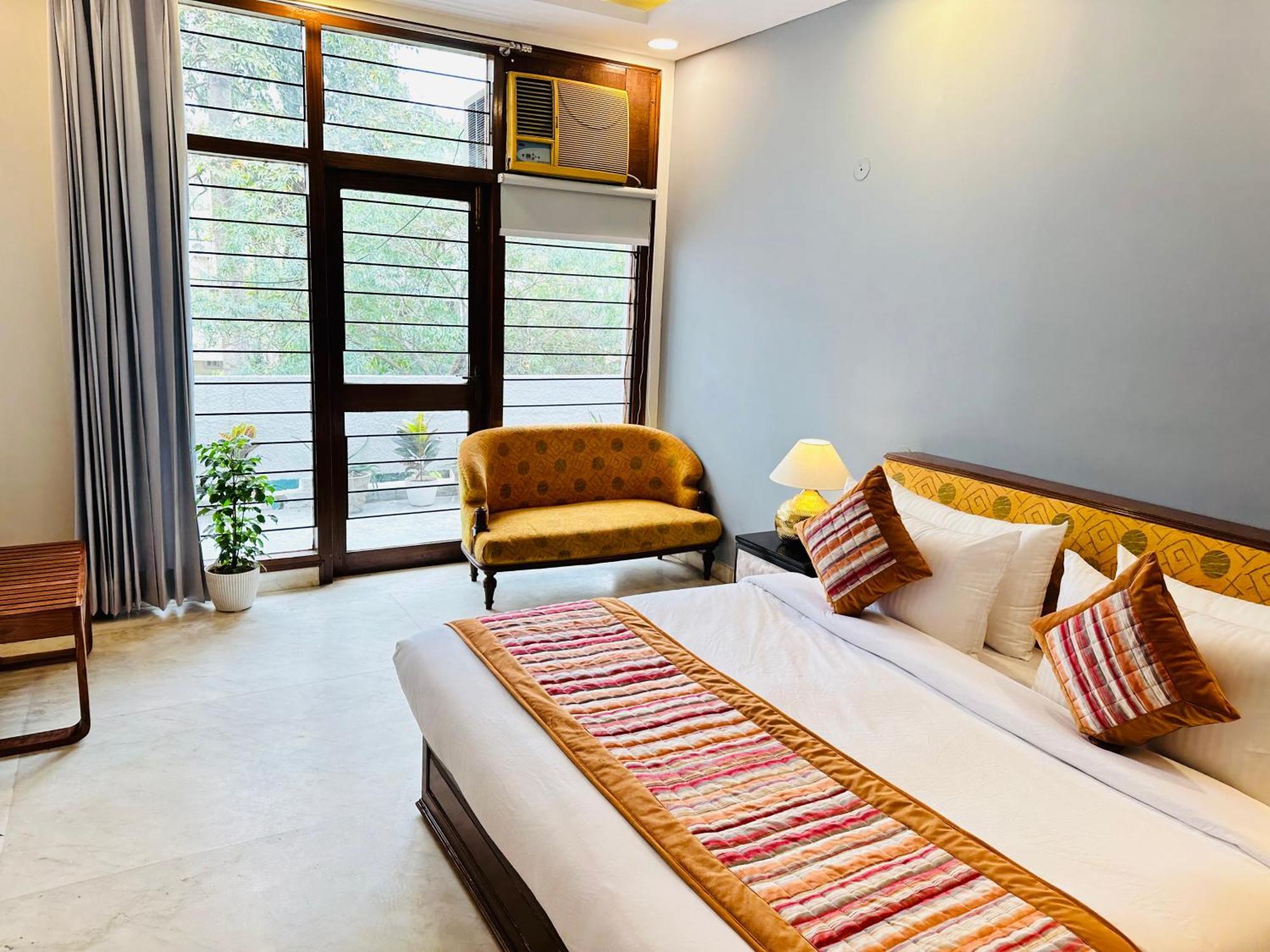 Grove Residency Hauz Khas New Delhi Couple Friendly酒店 外观 照片