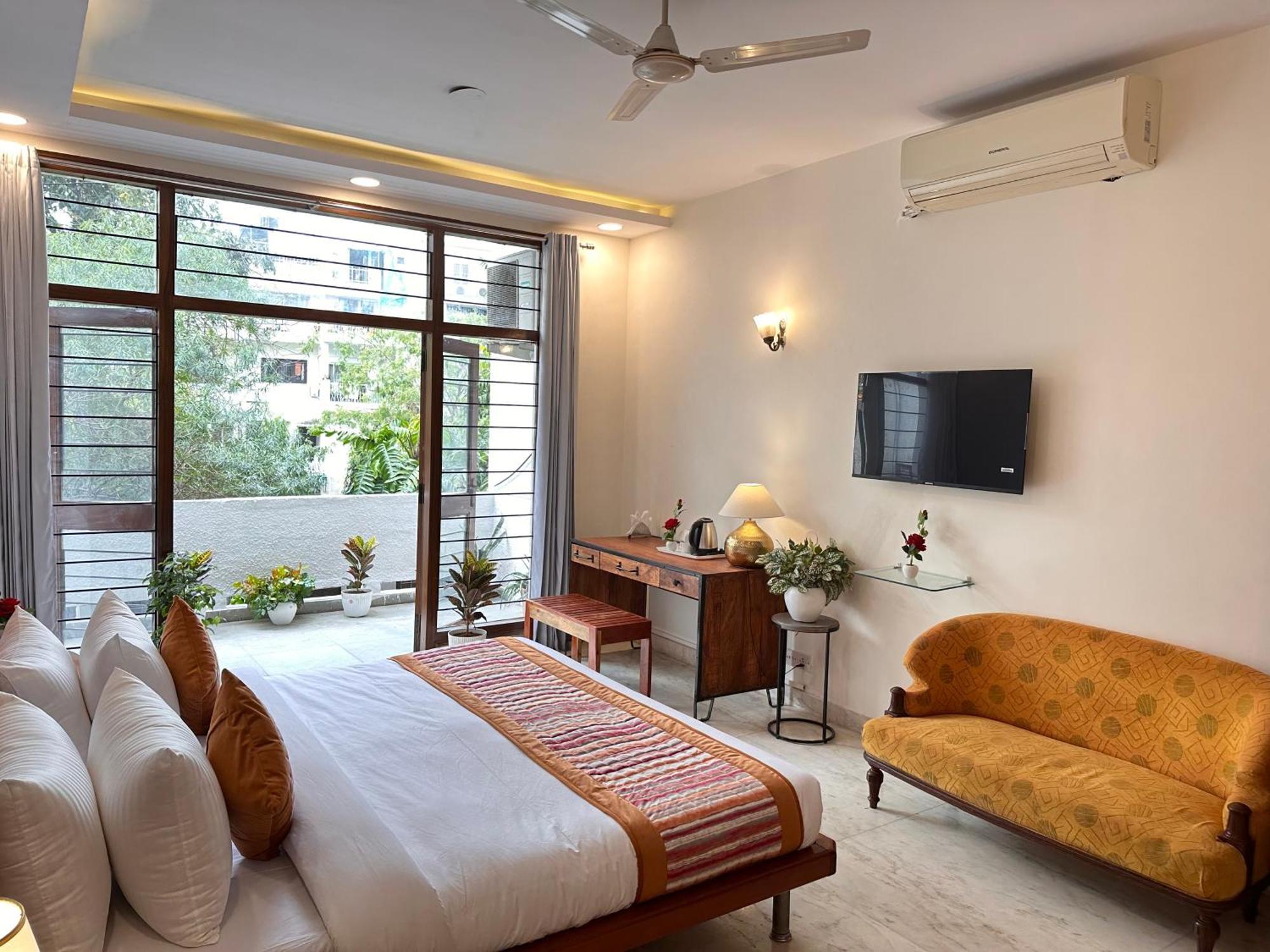 Grove Residency Hauz Khas New Delhi Couple Friendly酒店 外观 照片
