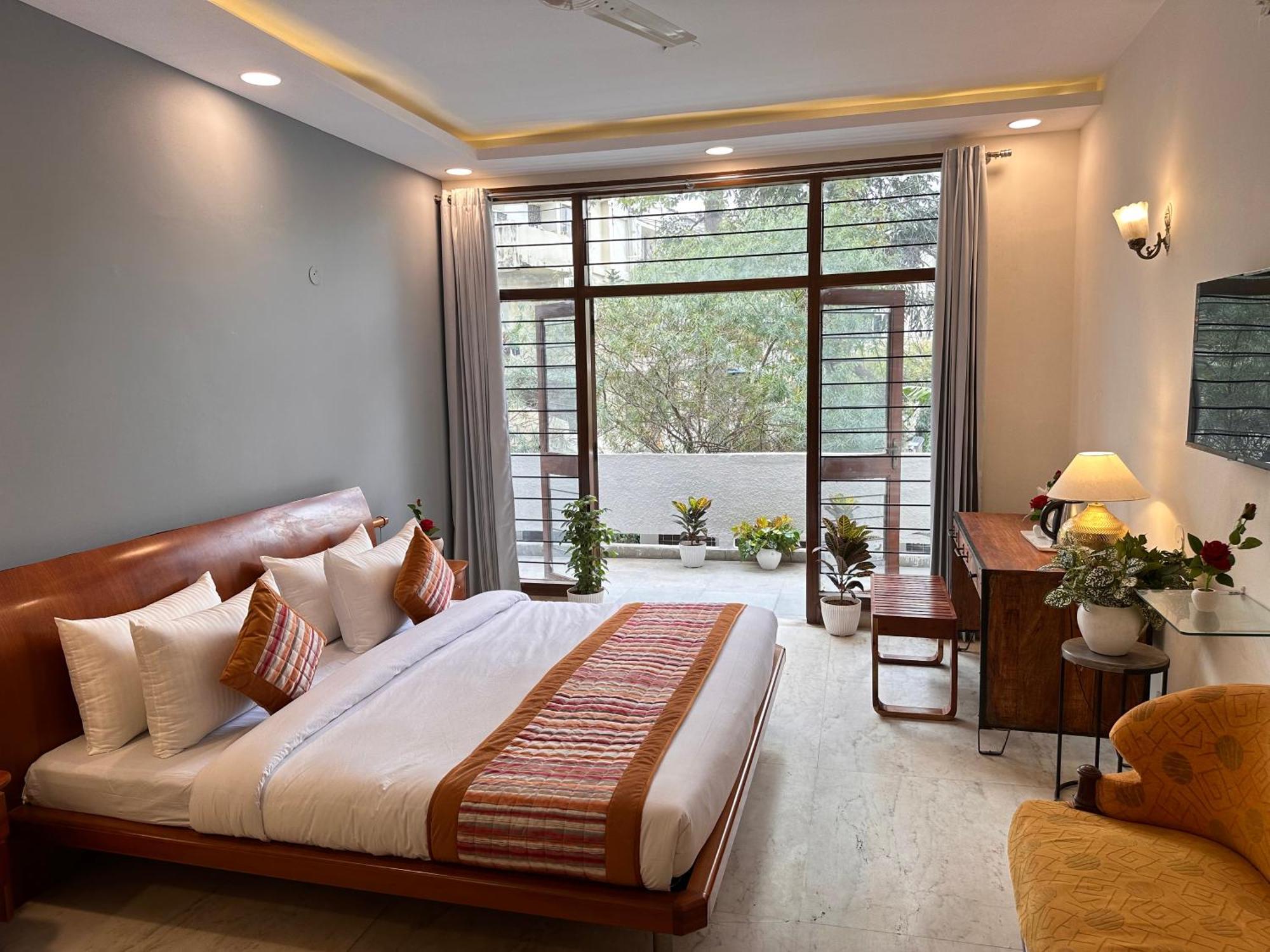 Grove Residency Hauz Khas New Delhi Couple Friendly酒店 外观 照片